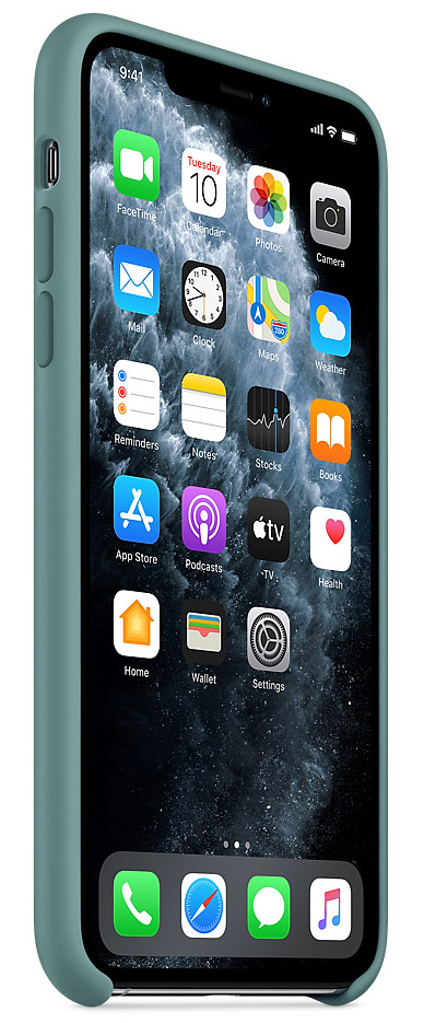 Чехол Silicone Case качество Lux для iPhone 11 Pro дикий кактус
